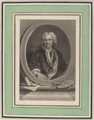 Portrait of Johann Gotthard Müller