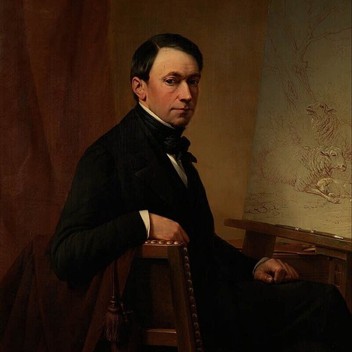 Portrait of Eugène Verboeckhoven