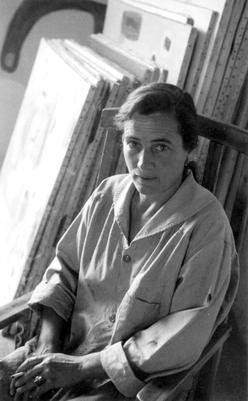 Portrait of Agnes Martin