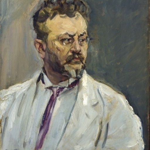 Portrait of Max Slevogt