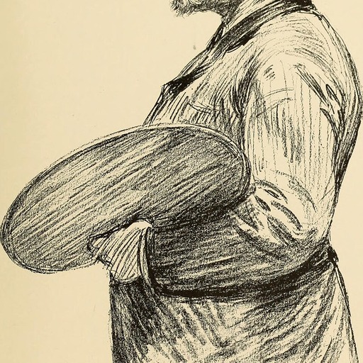 Portrait of Jean Charles Cazin
