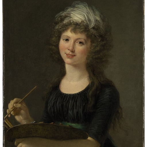 Portrait of Marie-Victoire Lemoine