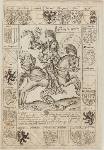 Portrait of Primary Master of the Strassburg Chronicle