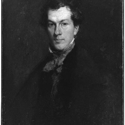 Portrait of Gilbert Stuart Newton