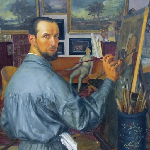Portrait of Alexandre Jacovleff