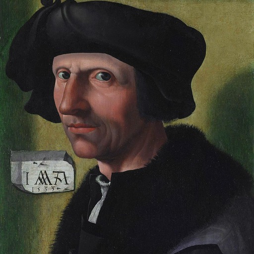 Portrait of Jacob Cornelisz van Oostsanen