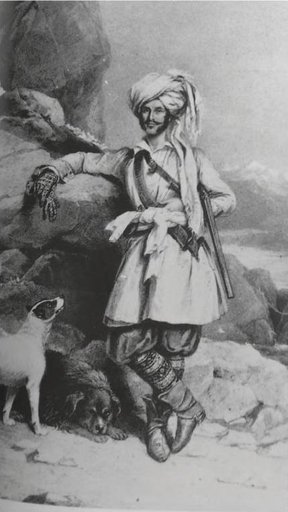 Portrait of Godfrey Thomas Vigne