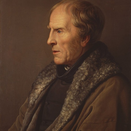 Portrait of Caspar David Friedrich
