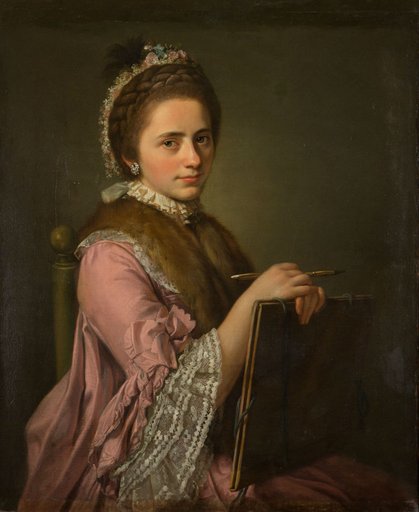 Portrait of Angelica Kauffmann