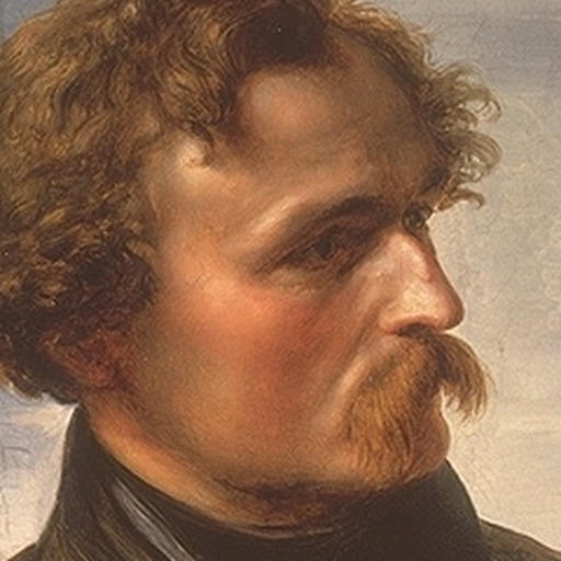 Portrait of Karl Friedrich Lessing