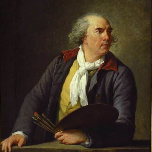 Portrait of Hubert Robert