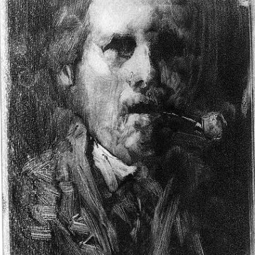 Portrait of Otto Henry Bacher