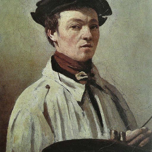 Portrait of Jean Baptiste Camille Corot