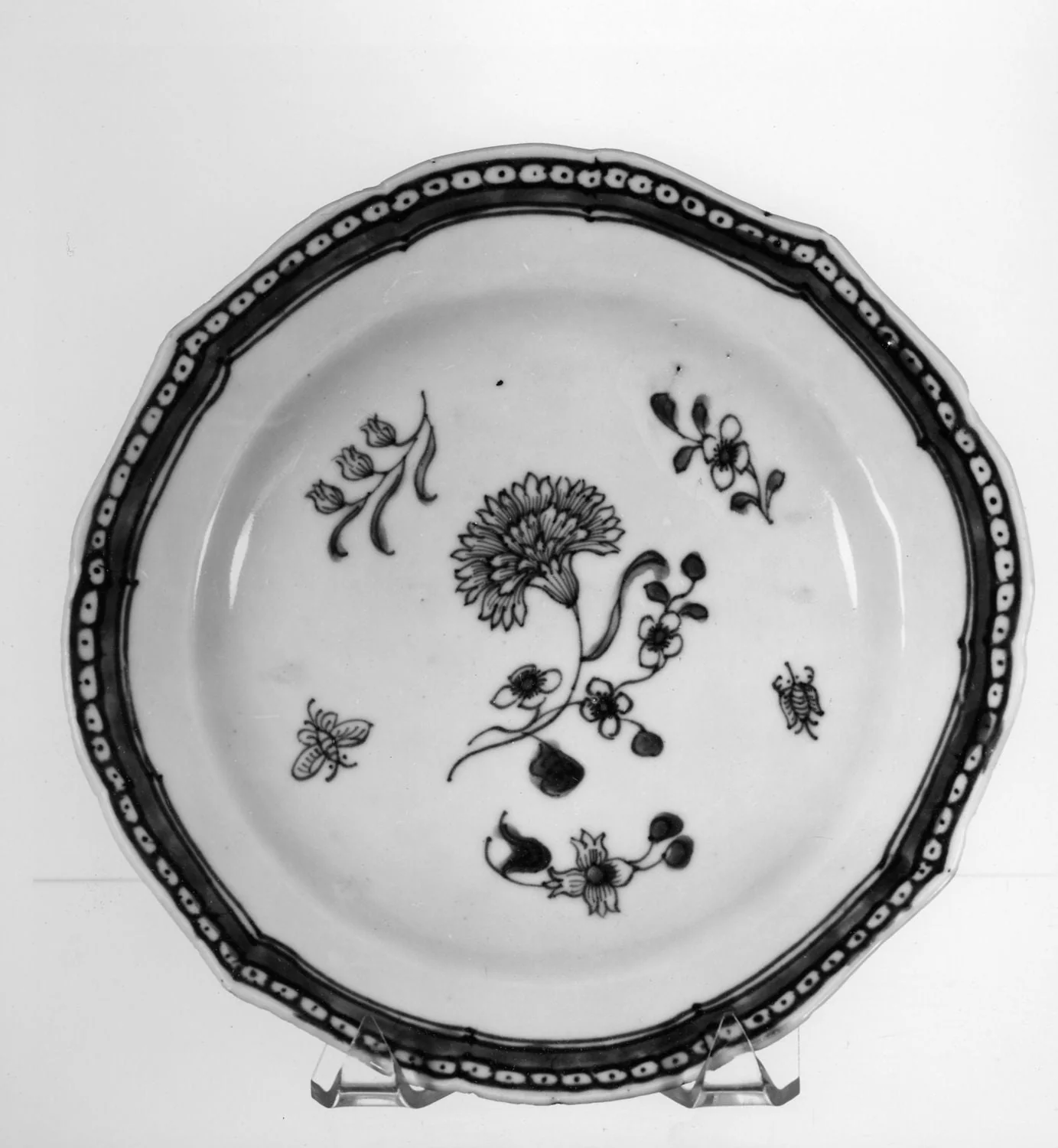assiette, by Unknown, 1701