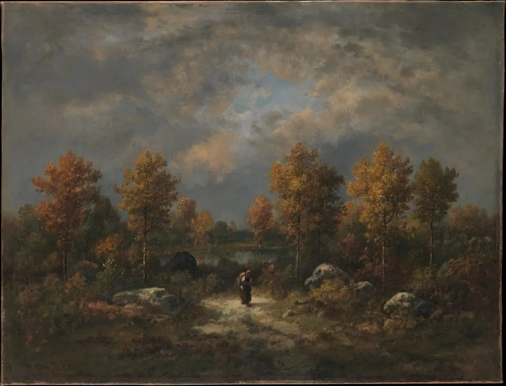 Autumn: The Woodland Pond