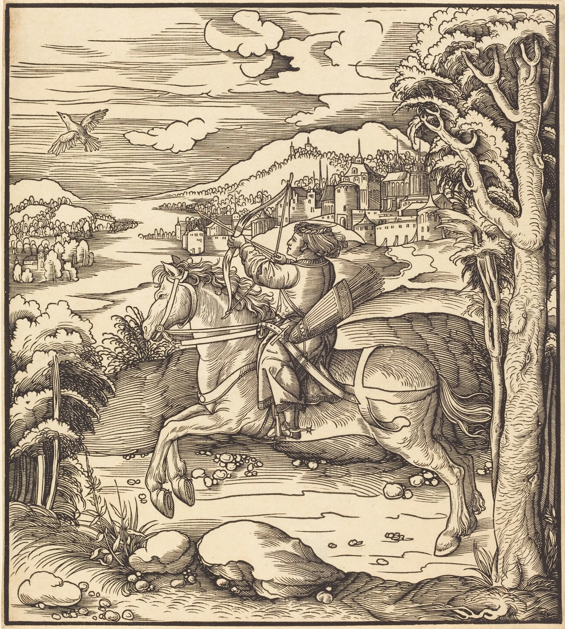 The Prince at the Bird-Catching