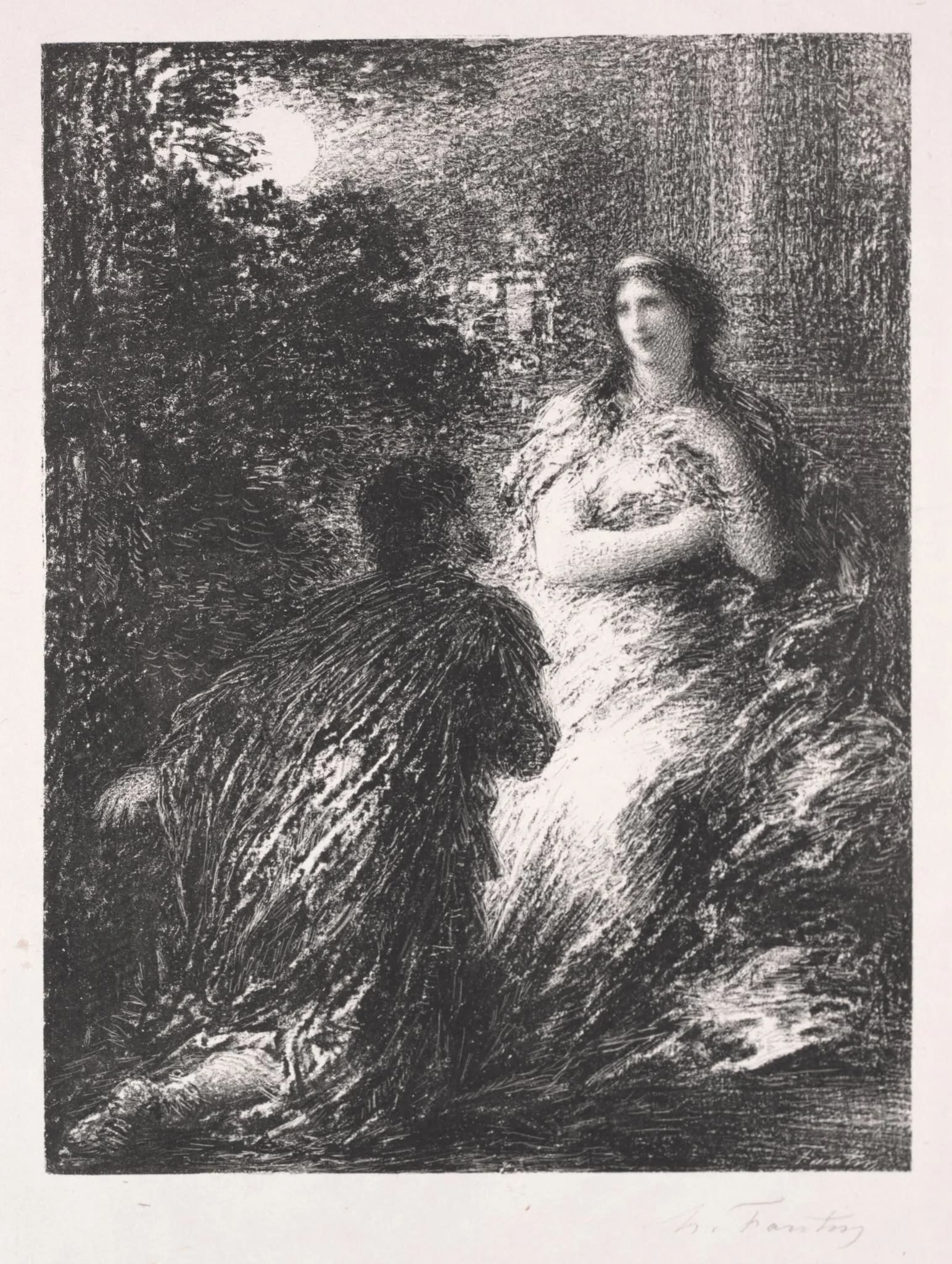 Duo des Troyens, by Henri Fantin-Latour, 1894