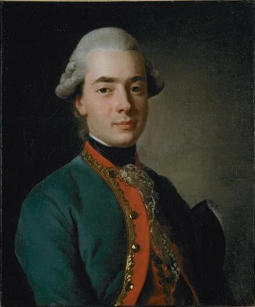 Count Andrey Kyrillovich Razumovsky, by Alexander Roslin, oil, 1788