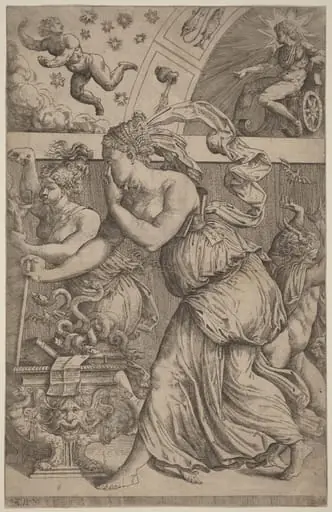 Pandora Opening Her Box