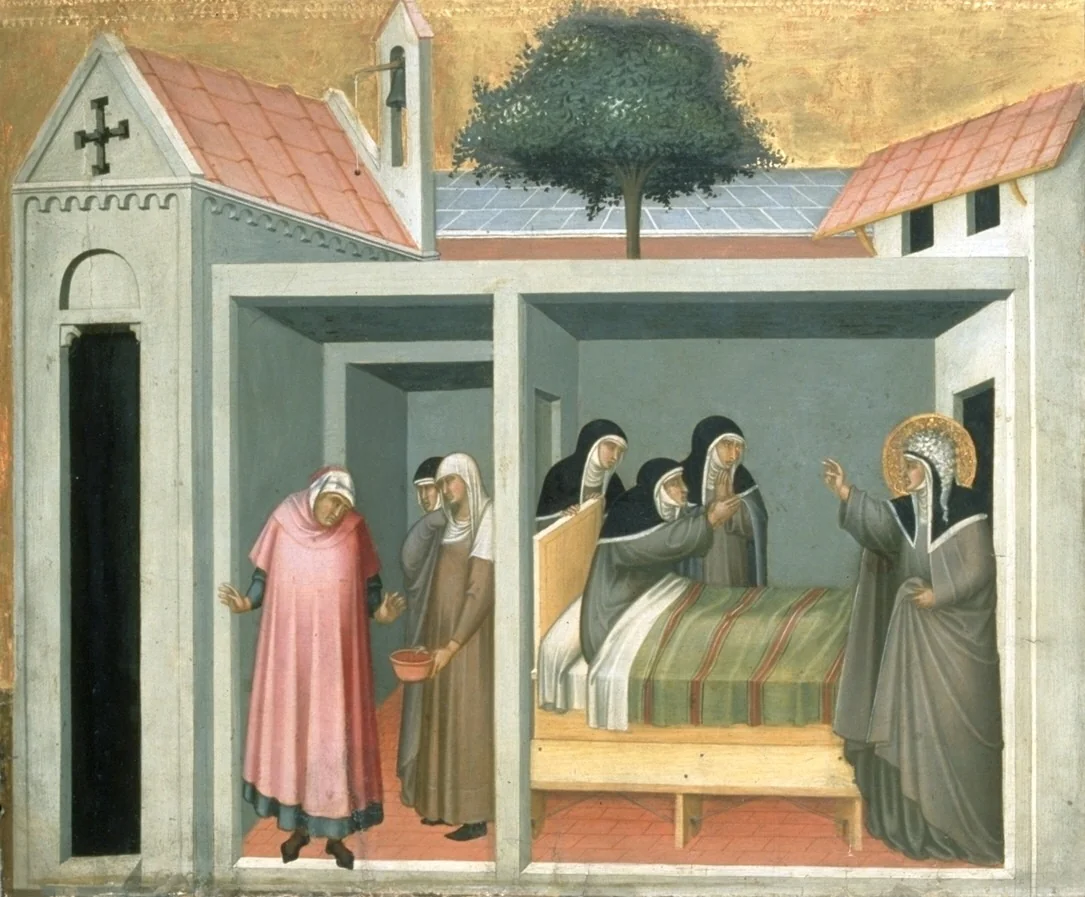 St. Humility heals a sick Nun
