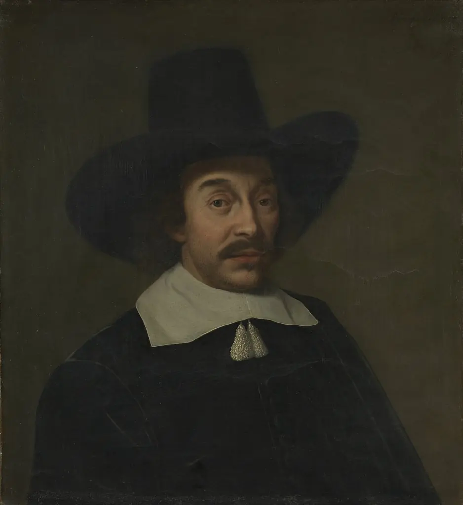 Jan de Hooghe (1608-82). Father-in-law of the painter Ludolf Bakhuysen