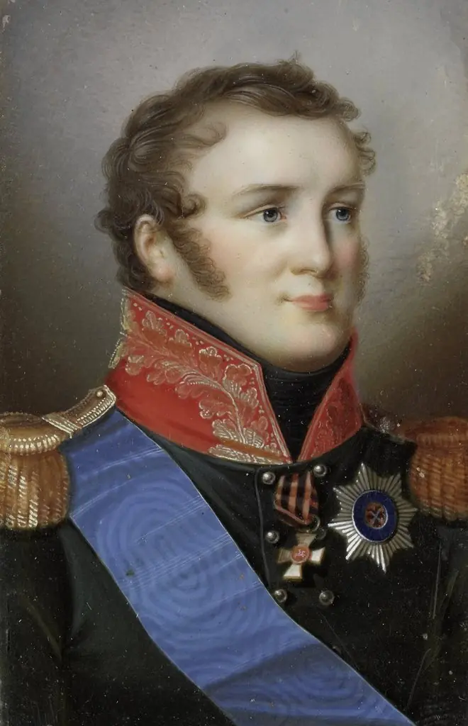 Portrait of Alexander I Romanov (1777-1825)
