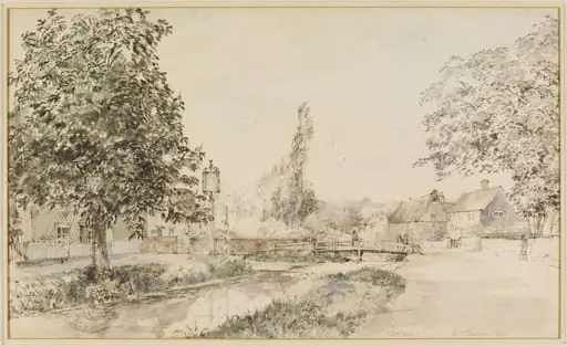 Dalham (the footbridge)