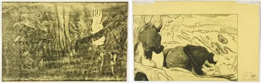 The Devil Speaks (Mahna No Varua Ino) (recto); Women Washing Clothes (verso)
