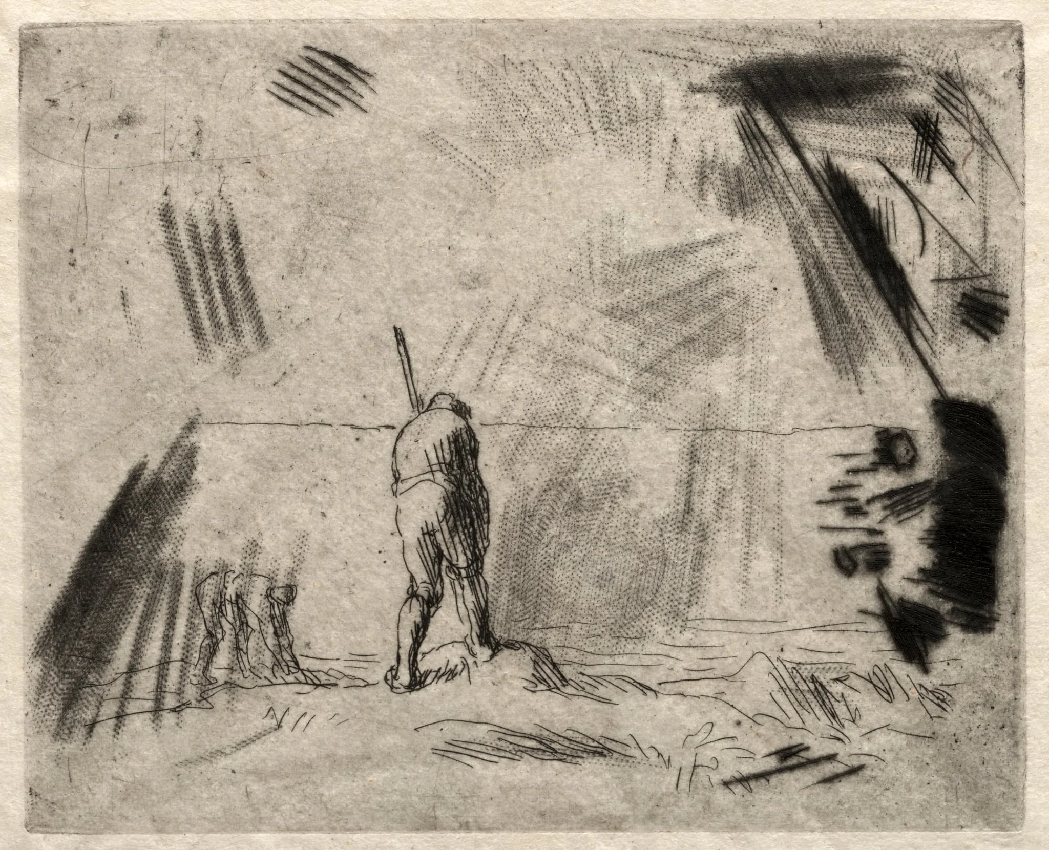 Kelp Gatherers, by Jean François Millet, 1847