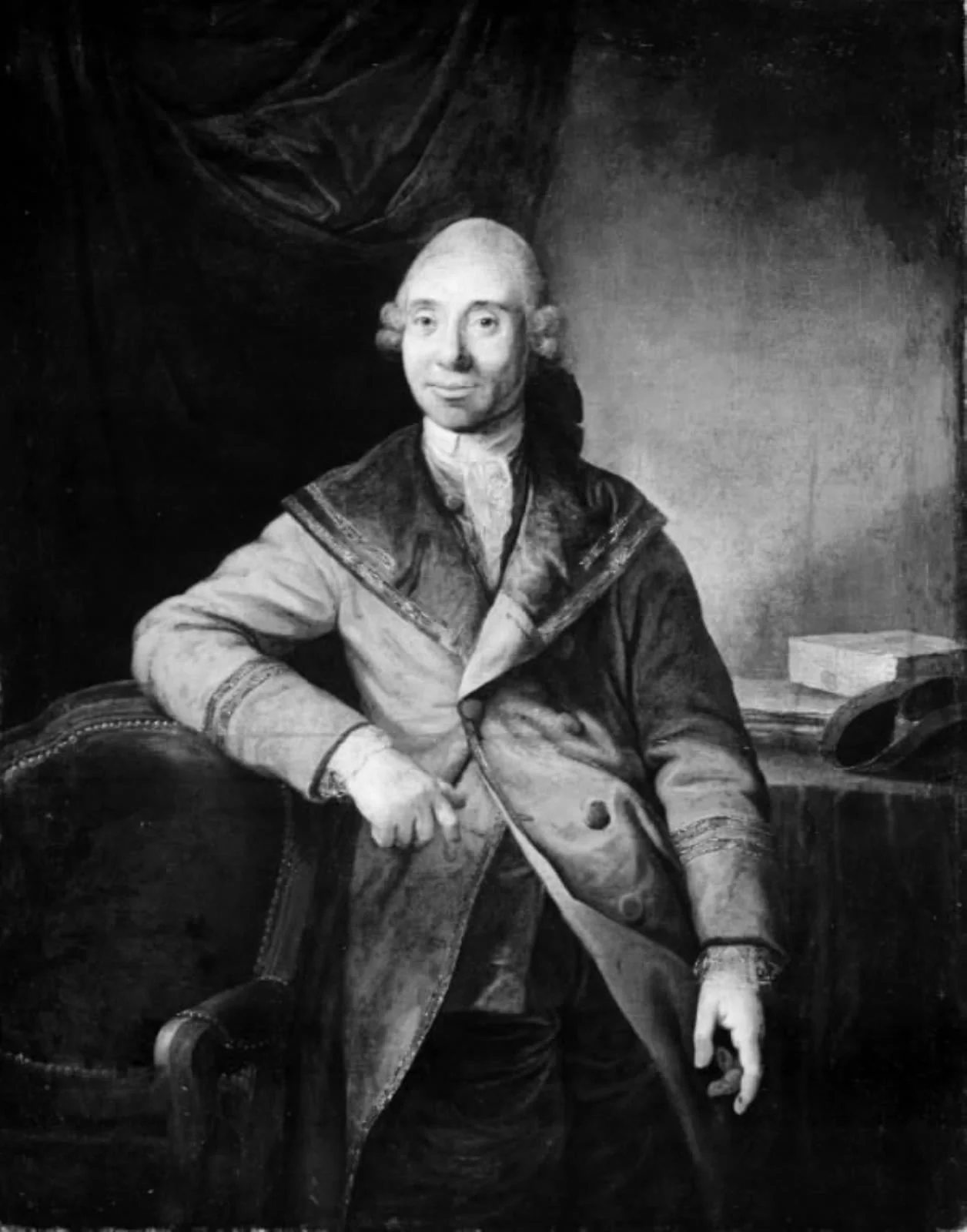 Kaffehandler Christen Ravn, en ungdomsven af Juel, by Unknown, 1770