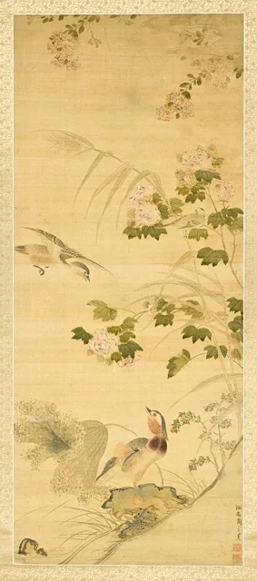 Flowers and Birds, by Zhou Zhimian, unspecified, 1598