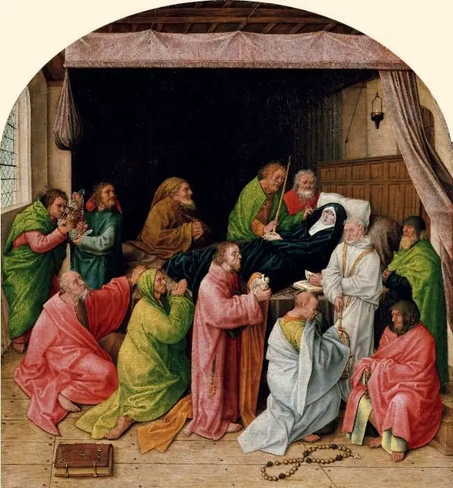 The Dormition, last quarter 15th century