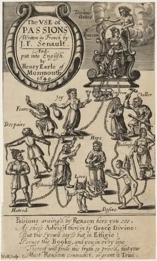 Title Page to J.F. Lenault, The Use of the Passions