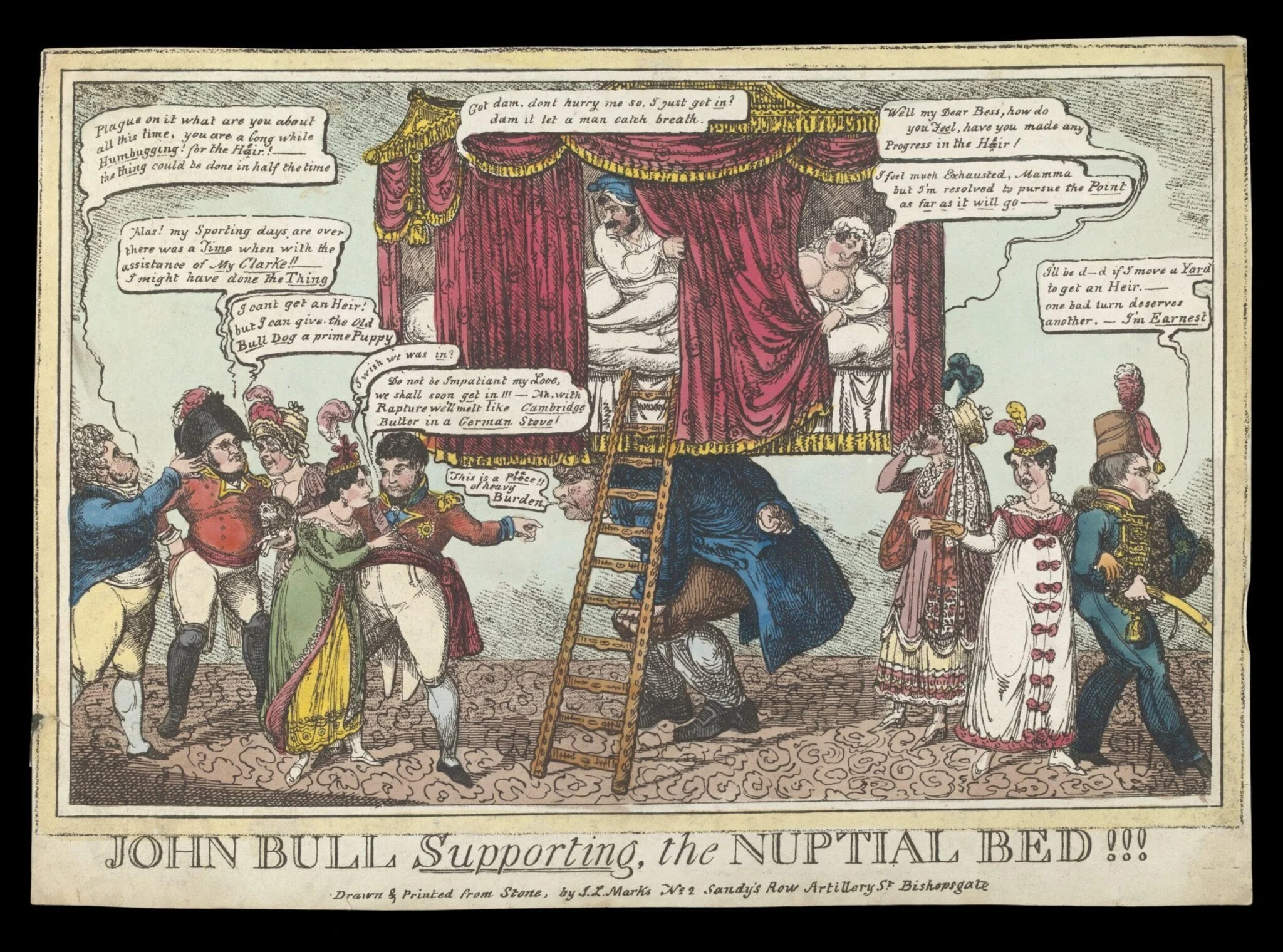 H Beard Print Collection, by J. L. Marks, 1818