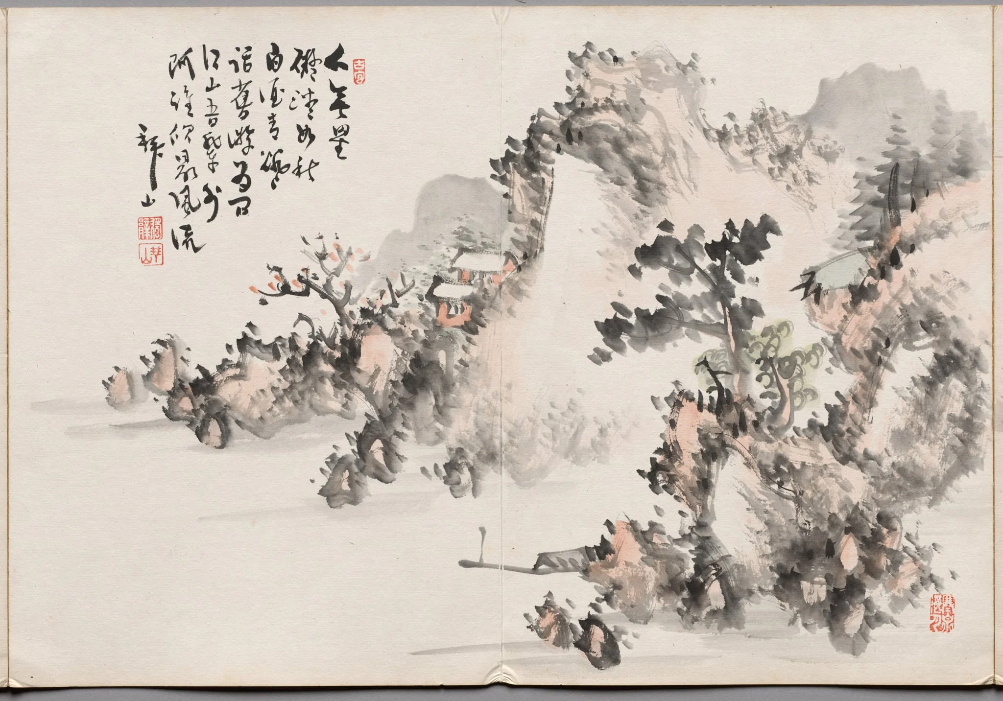 Painting Eight from Album of Paintings by Haizan, by Yoshitsugu Haizan, unspecified, 1892