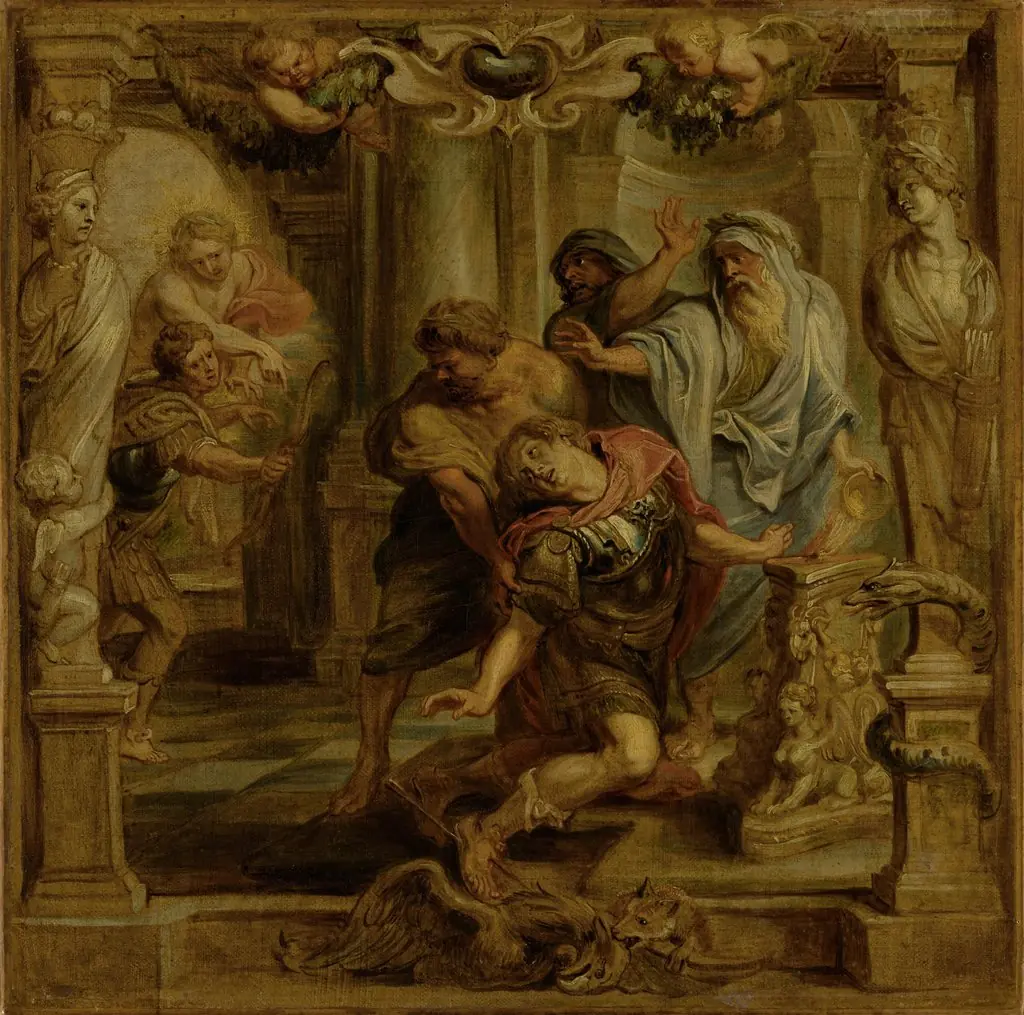 The death of Achilles