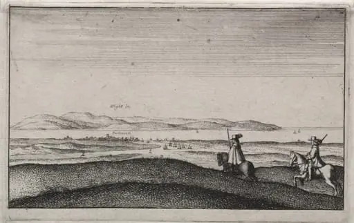 English Views:  Isle of Wight from Portsmouth
