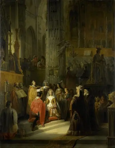The Wedding of Jacoba of Bavaria, Countess of Holland, and Jan IV, Duke of Brabant, 10 March 1418