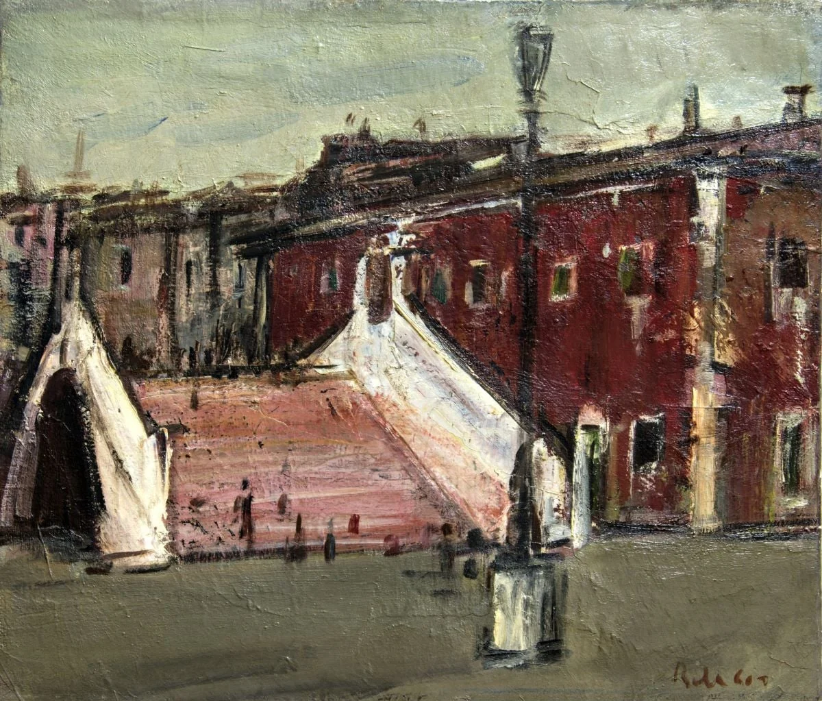 Peisaj din Veneția, by Corneliu Baba, 1956