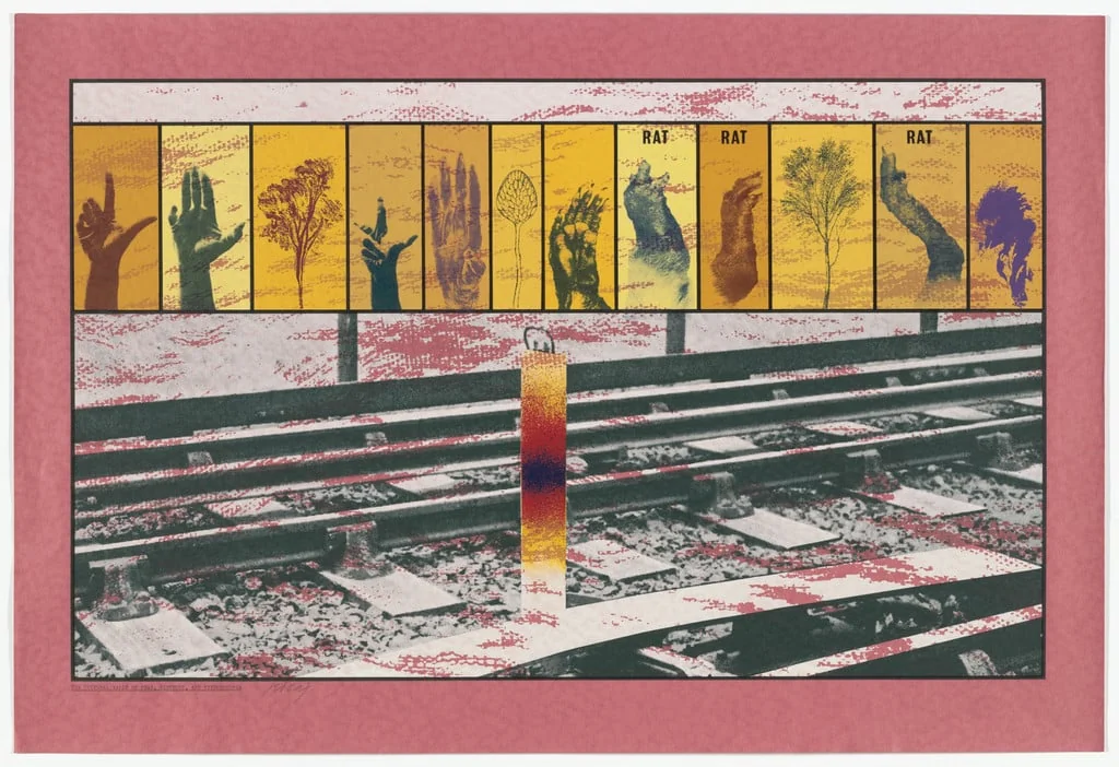 Untitled, by R. B. Kitaj, ink, 1966