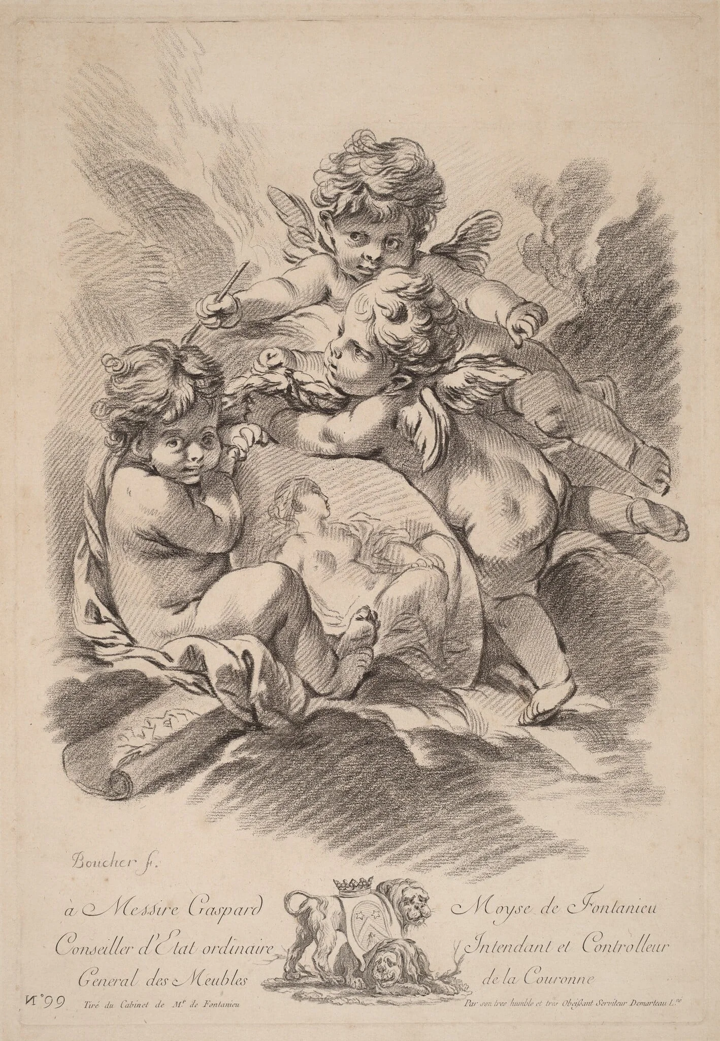 Allegory of Painting with Three Cherubs (99)