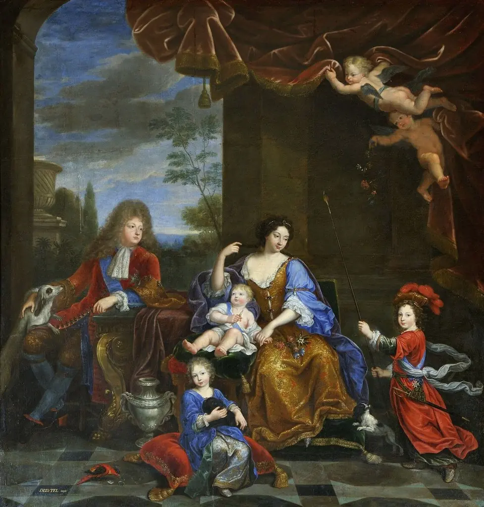 The family of the Grand Dauphin