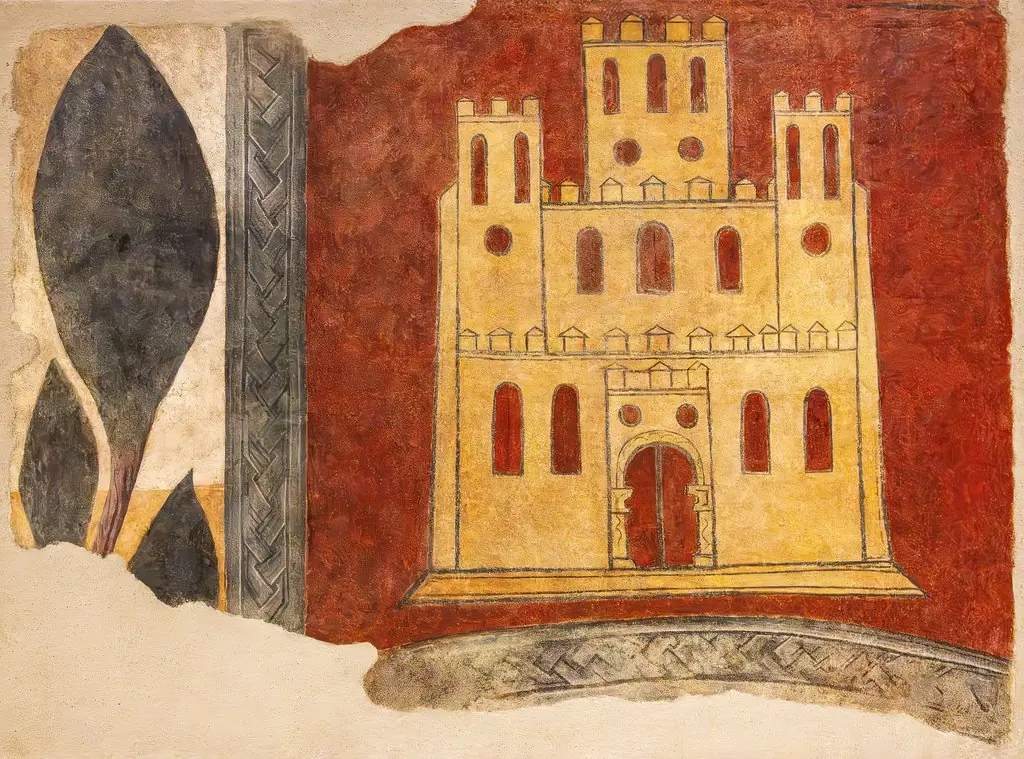 Architectural motif of San Pedro de Arlanza