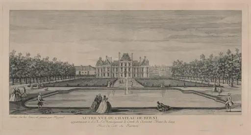 Chateau of Berny from the Gardens