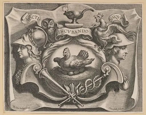 Vignette for the Title Page of Martinus Bonacina, Opera Omnia