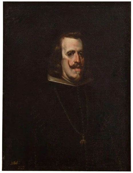 King Philip IV at half-length, by Unknown, oil, 1700