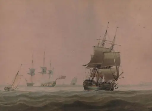 Shipping off the north foreland