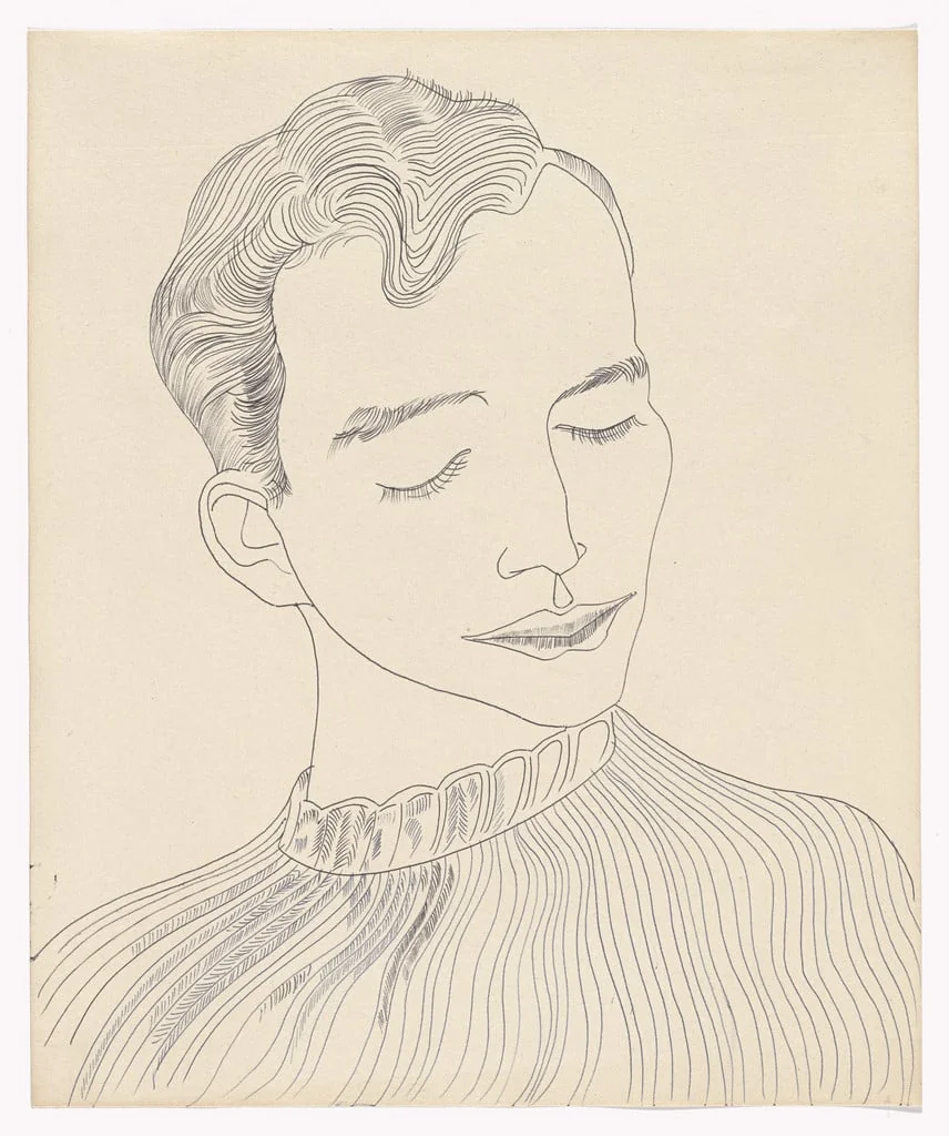 Untitled, by Andy Warhol, 1957