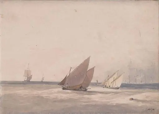 Leith Roads with Shipping