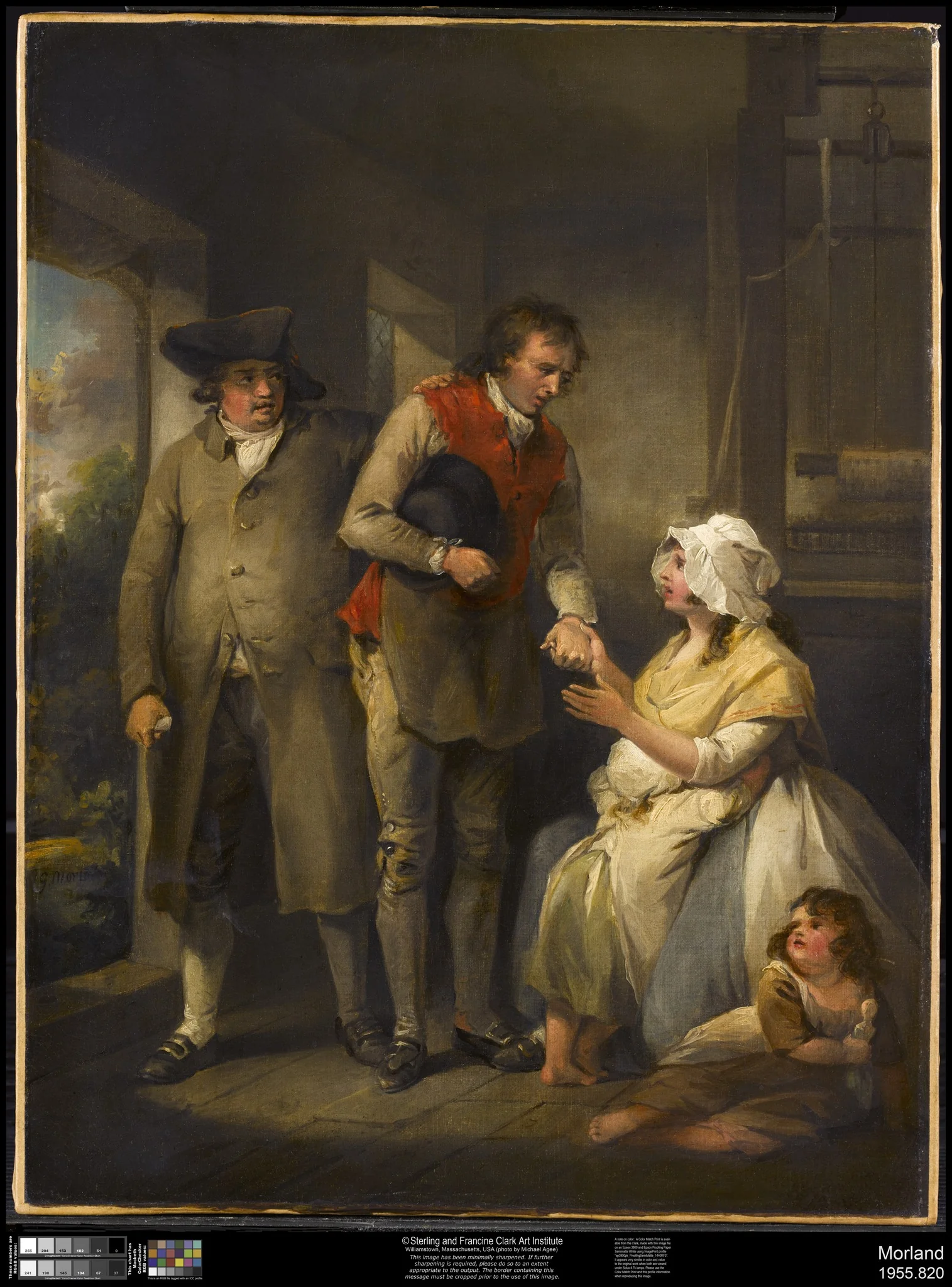 The Power of Justice, by George Morland, oil, 1794